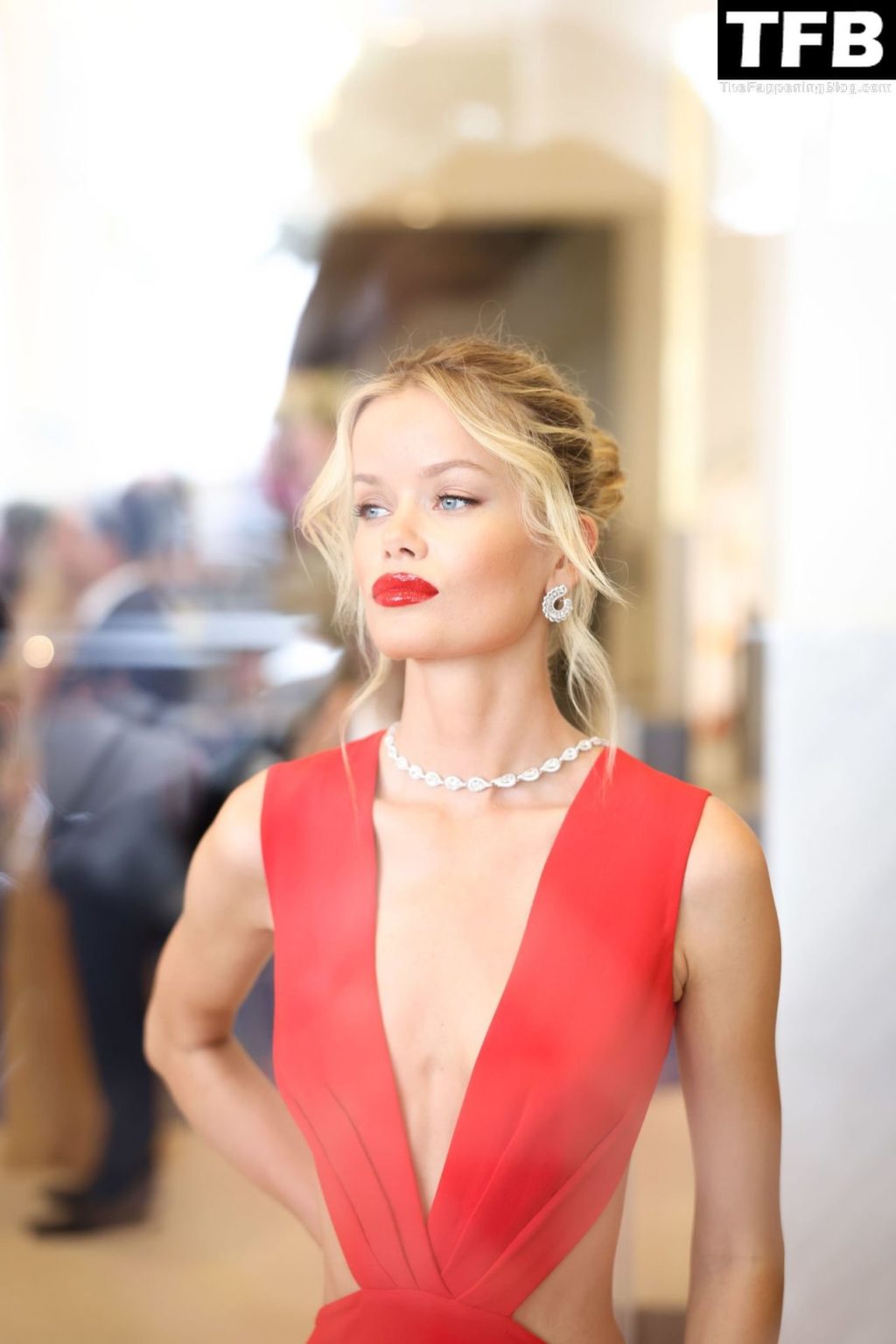 Frida Aasen Sexy The Fappening Blog 107 1024x1535 - Frida Aasen Looks Stunning in a Red Dress at the 75th Annual Cannes Film Festival (153 Photos)