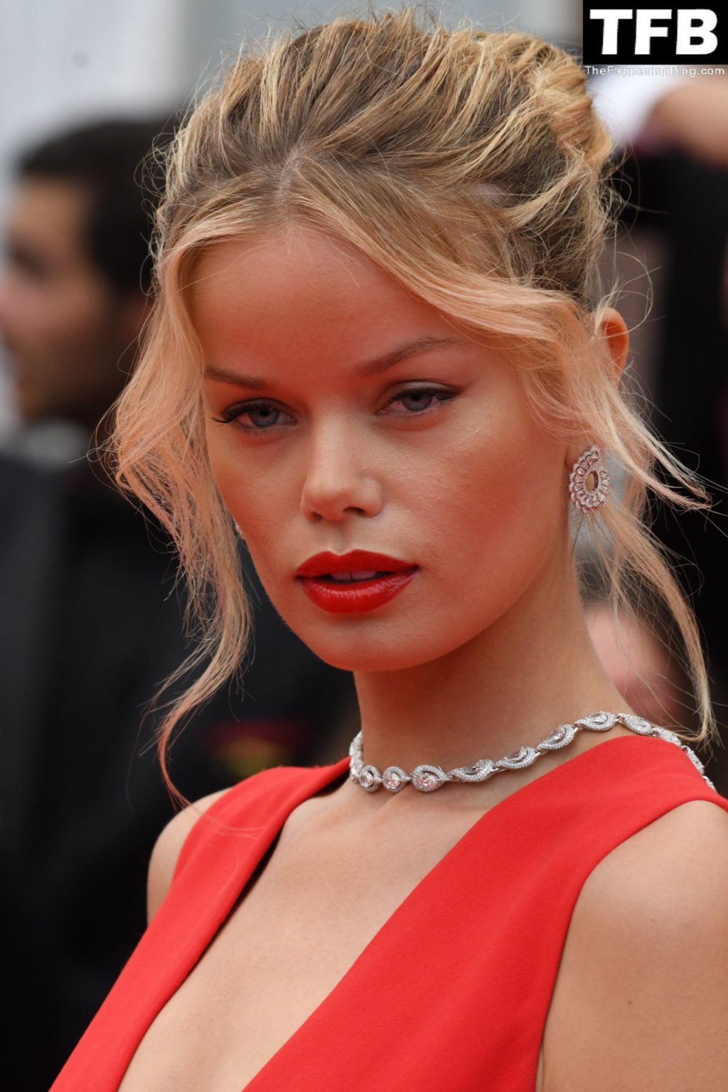 Frida Aasen Sexy The Fappening Blog 139 1024x1536 - Frida Aasen Looks Stunning in a Red Dress at the 75th Annual Cannes Film Festival (153 Photos)