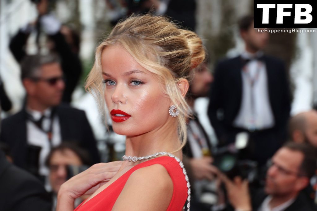 Frida Aasen Sexy The Fappening Blog 144 1024x683 - Frida Aasen Looks Stunning in a Red Dress at the 75th Annual Cannes Film Festival (153 Photos)