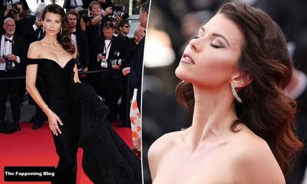 Georgia Fowler Sexy 1 thefappeningblog.com  1024x615 600x360 - Georgia Fowler Shows Off Her Cleavage at the 75th Annual Cannes Film Festival (144 Photos)