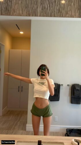 Kendall Jenner Braless Selfie 1 thefappeningblog.com  1 1024x1820 281x500 - Kendall Jenner Shows Her Pokies (1 Photo)