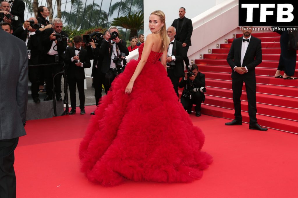Kimberley Garner Sexy The Fappening Blog 27 1 1024x683 - Kimberley Garner Looks Hot in a Red Dress at the 75th Annual Cannes Film Festival (134 Photos)