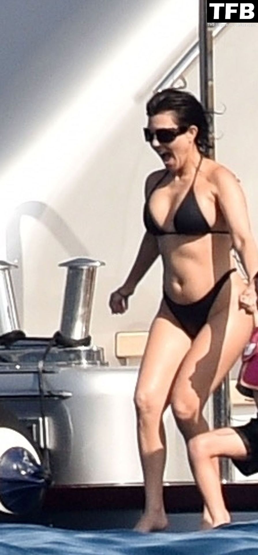 Kourtney Kardashian Sexy The Fappening Blog 8 1 - Kourtney Kardashian Shows Off Her Toned Bikini Body While Enjoying Some Quality Time with Travis Barker (48 Photos)