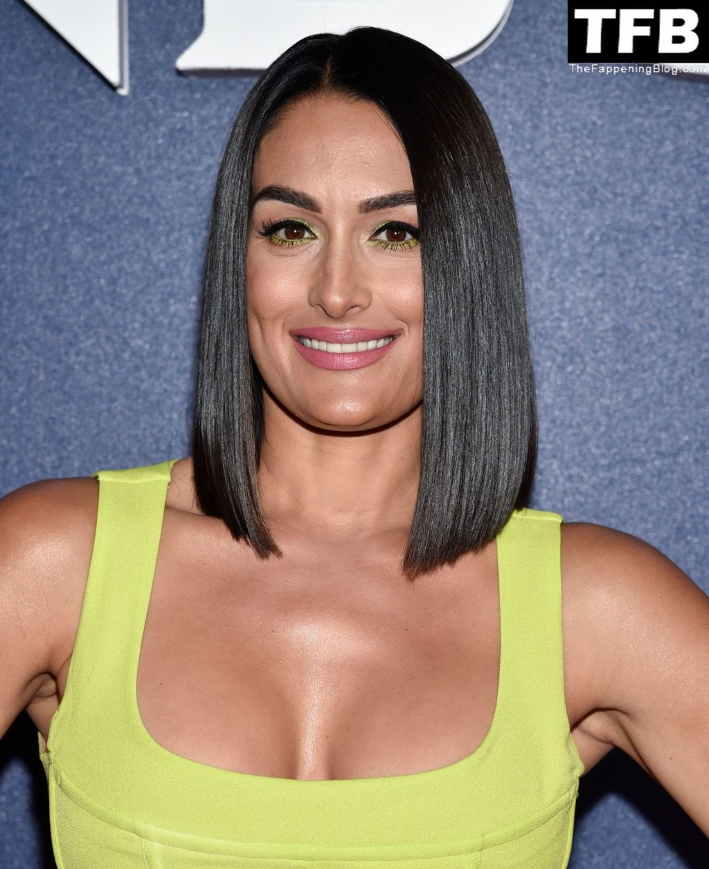 Nikki Bella Sexy The Fappening Blog 12 1024x1256 - Nikki Bella Flaunts Her Cleavage at NBCUniversal’s 2022 Upfront Press Junket (21 Photos)