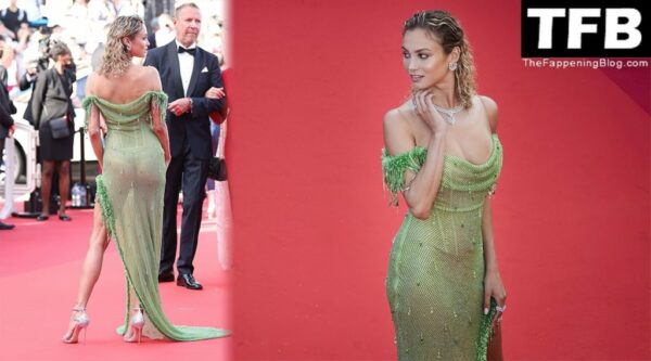 Rose Bertram Sexy Ass in Thong Panties 1 thefappeningblog.com  1024x568 600x333 - Rose Bertram Poses in a See-Through Green Dress at the 75th Cannes Film Festival (114 Photos)