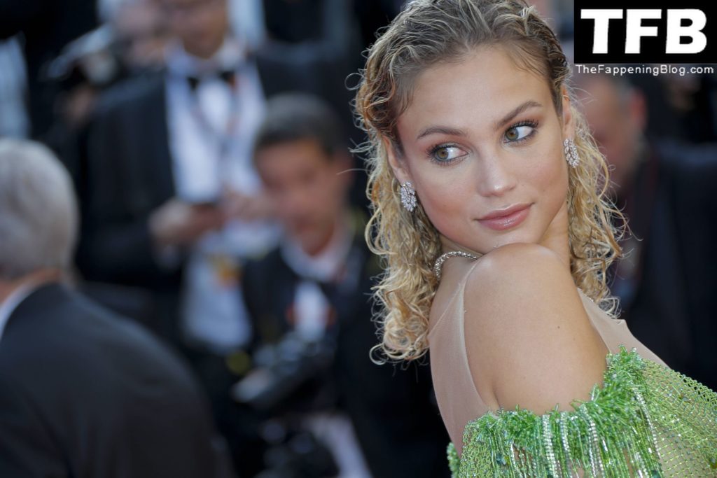 Rose Bertram Sexy The Fappening Blog 89 1024x683 - Rose Bertram Poses in a See-Through Green Dress at the 75th Cannes Film Festival (114 Photos)