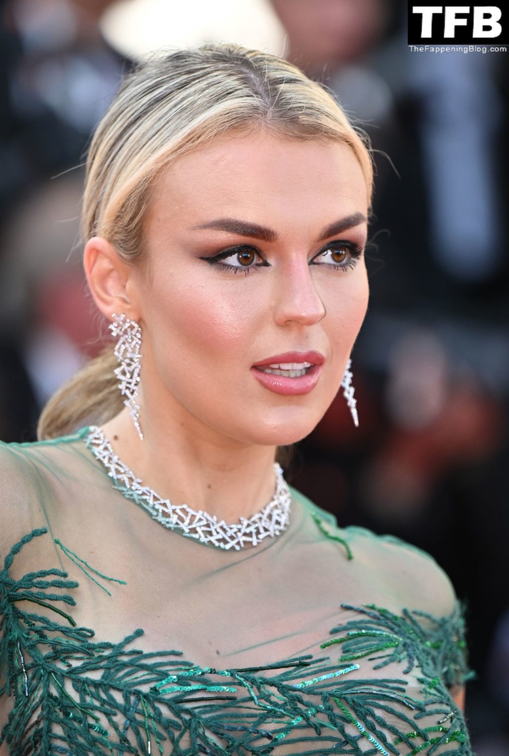 Tallia Storm Sexy The Fappening Blog 55 1024x1522 - Tallia Storm Looks Hot in a See-Through Dress at the Screening of “Armageddon Time” During the 75th Annual Cannes Film Festival (86 Photos)