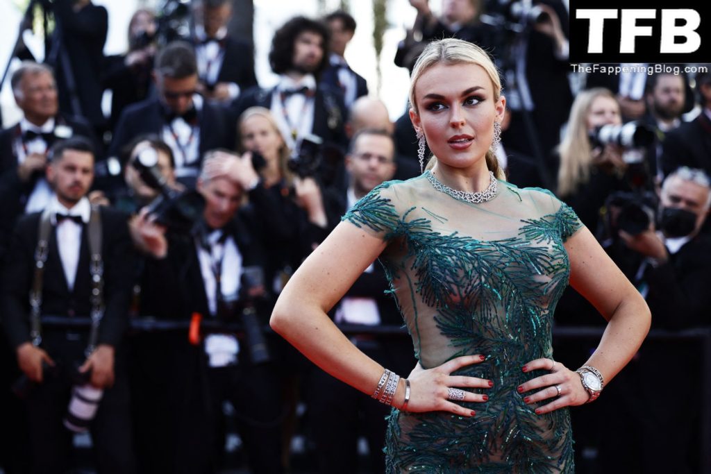 Tallia Storm Sexy The Fappening Blog 84 1024x683 - Tallia Storm Looks Hot in a See-Through Dress at the Screening of “Armageddon Time” During the 75th Annual Cannes Film Festival (86 Photos)