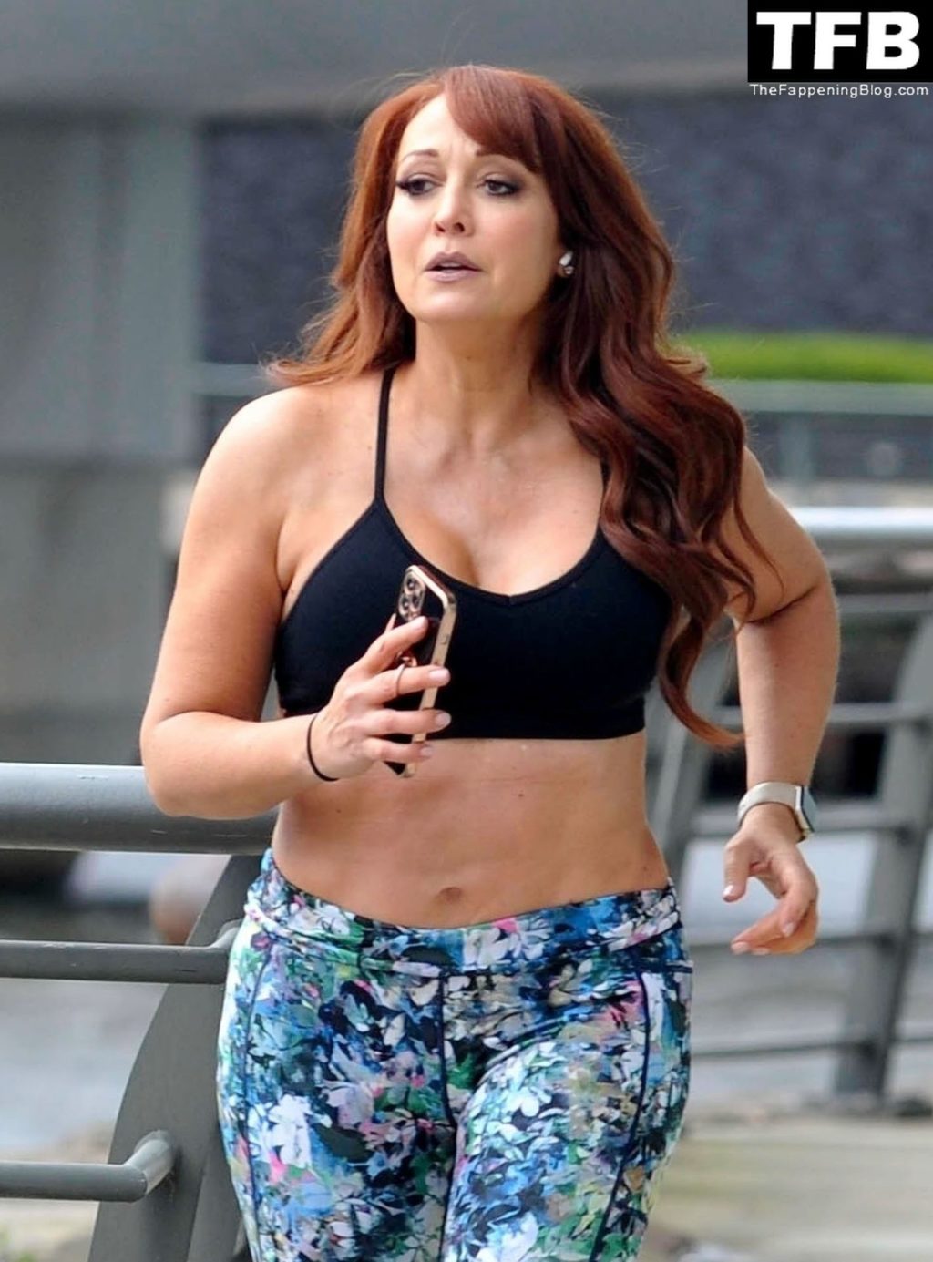 Amy Anzel Sexy The Fappening Blog 2 1024x1385 - Amy Anzel Puts on a Busty Display Working Out at Media City in Manchester (13 Photos)