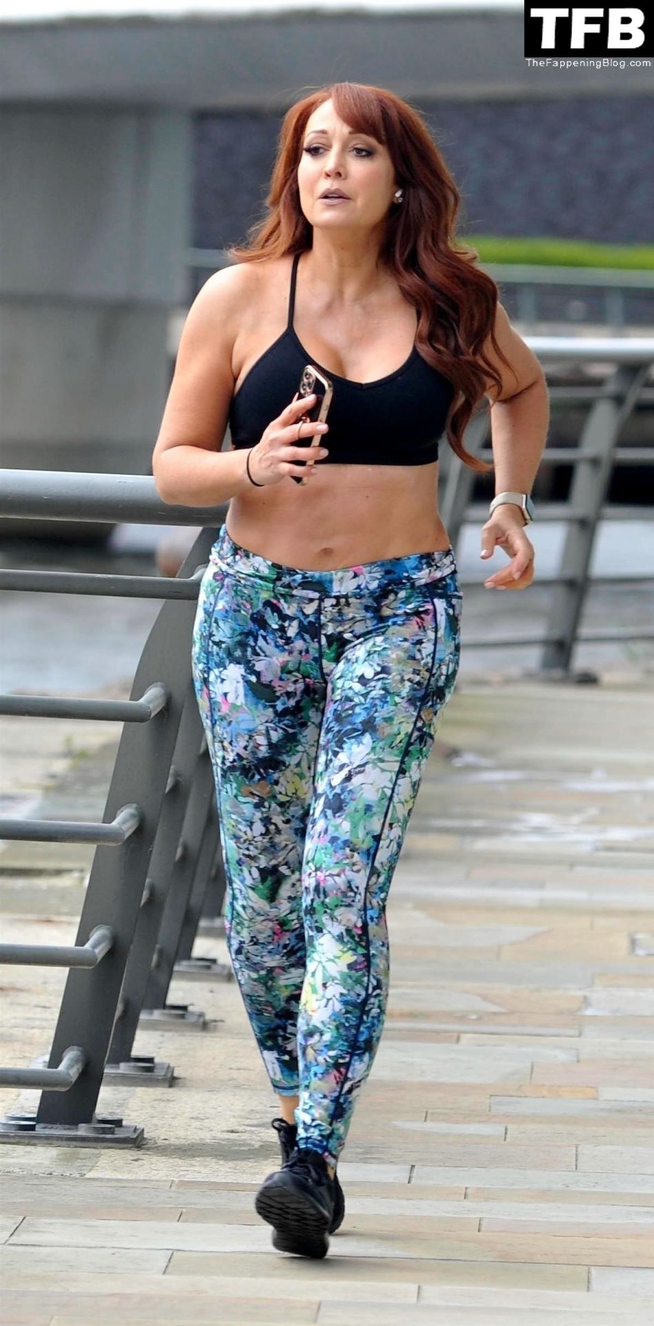 Amy Anzel Sexy The Fappening Blog 3 - Amy Anzel Puts on a Busty Display Working Out at Media City in Manchester (13 Photos)