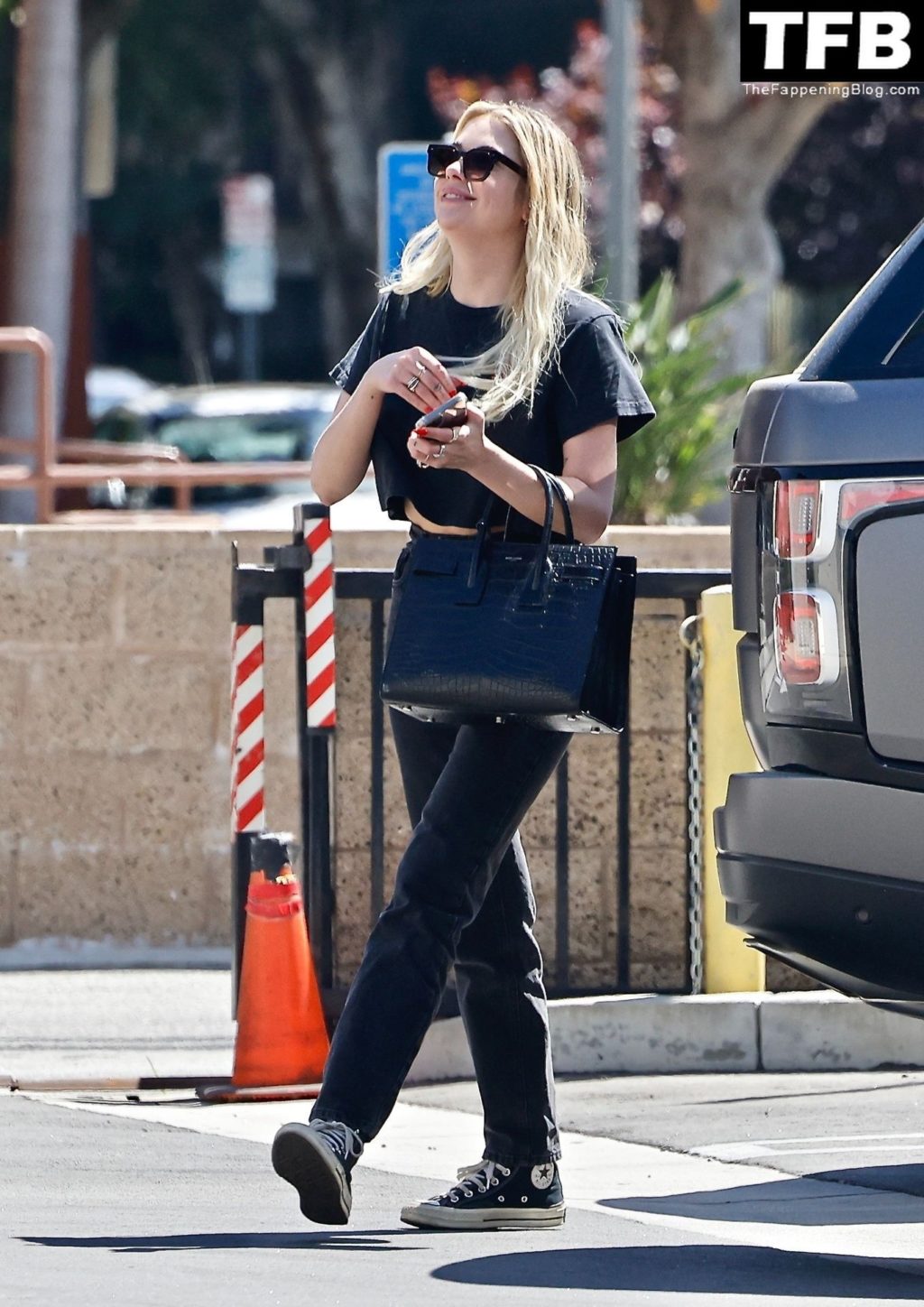 Ashley Benson Sexy The Fappening Blog 14 1024x1448 - Ashley Benson is Seen Braless at Bank of the West in LA (30 Photos)