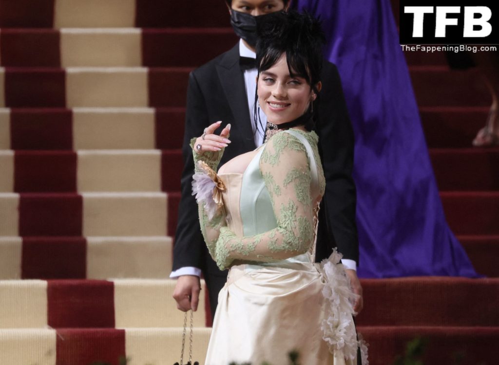 Billie Eilish Sexy The Fappening Blog 6 1024x750 - Billie Eilish Showcases Nice Cleavage at The 2022 Met Gala in NYC (155 Photos)