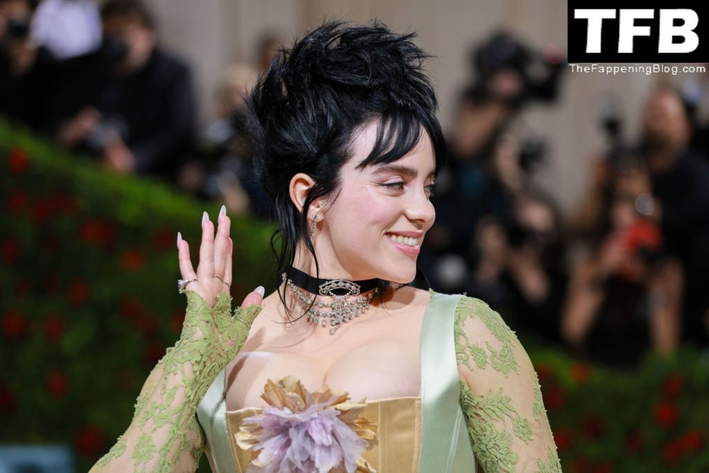 Billie Eilish Sexy The Fappening Blog 66 1024x683 - Billie Eilish Showcases Nice Cleavage at The 2022 Met Gala in NYC (155 Photos)