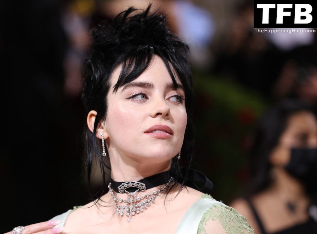Billie Eilish Sexy The Fappening Blog 8 1024x756 - Billie Eilish Showcases Nice Cleavage at The 2022 Met Gala in NYC (155 Photos)