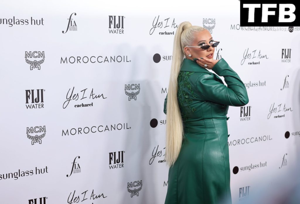Christina Aguilera Sexy The Fappening Blog 30 1024x699 - Christina Aguilera Flaunts Her Sexy Breasts at The Daily Front Row’s 6th Annual Fashion Los Angeles Awards (87 Photos)