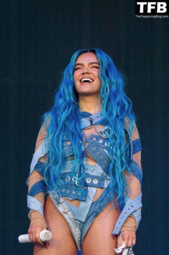 Karol G Sexy The Fappening Blog 15 1024x1536 333x500 - Karol G Looks Hot on Stage at the Coachella Music & Arts Festival (15 Photos)