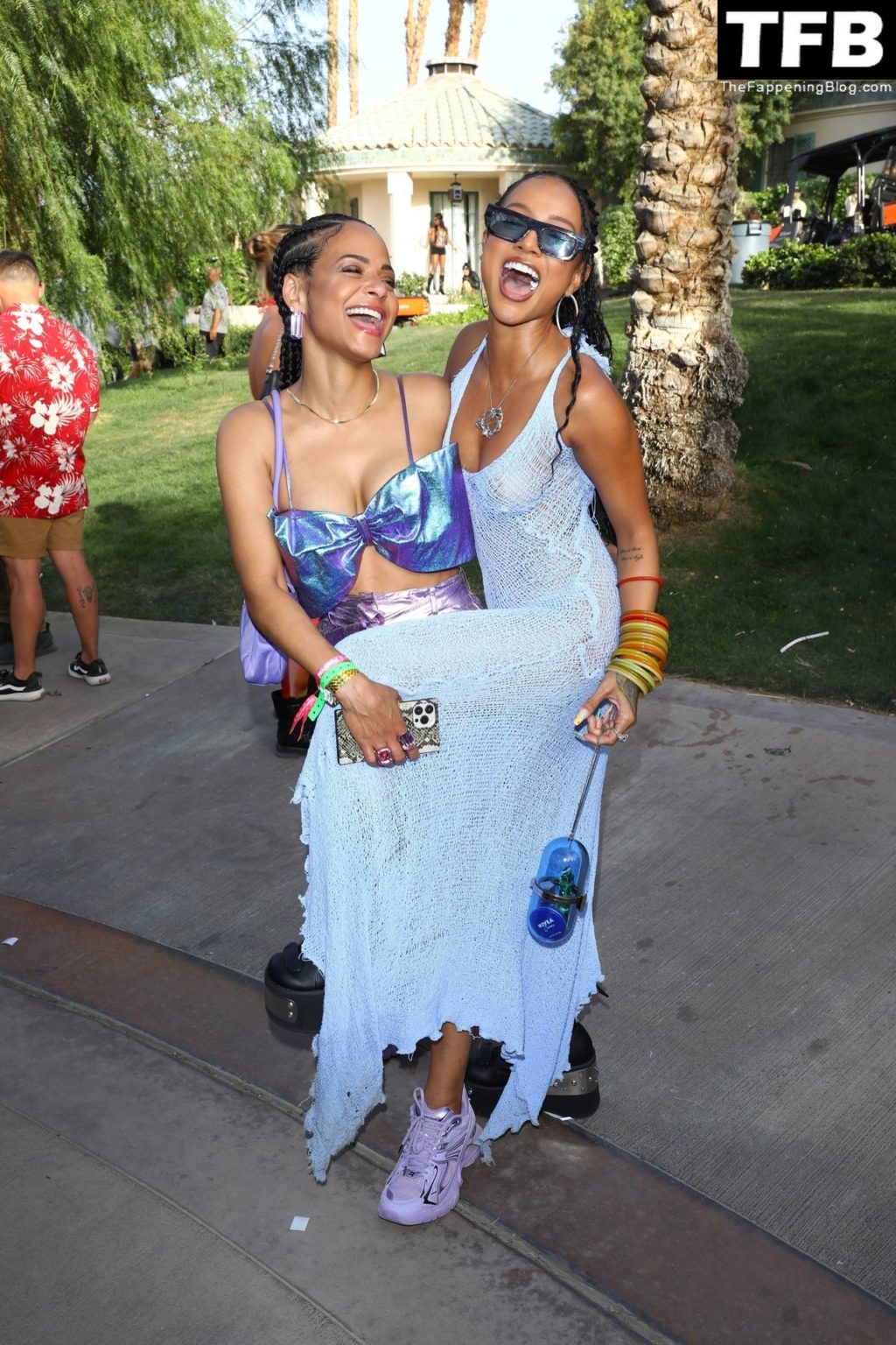 Karrueche Tran See Through Nudity The Fappening Blog 26 1024x1536 - Karrueche Tran Shows Her Nude Tits as She Steps Out at Revolve Fest During Coachella (82 Photos)