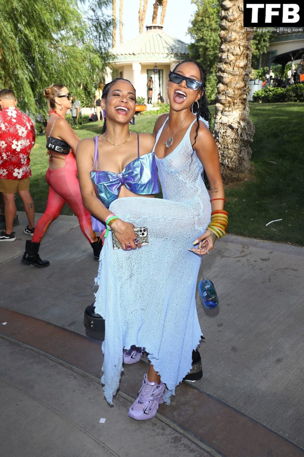 Karrueche Tran See Through Nudity The Fappening Blog 27 1024x1536 - Karrueche Tran Shows Her Nude Tits as She Steps Out at Revolve Fest During Coachella (82 Photos)