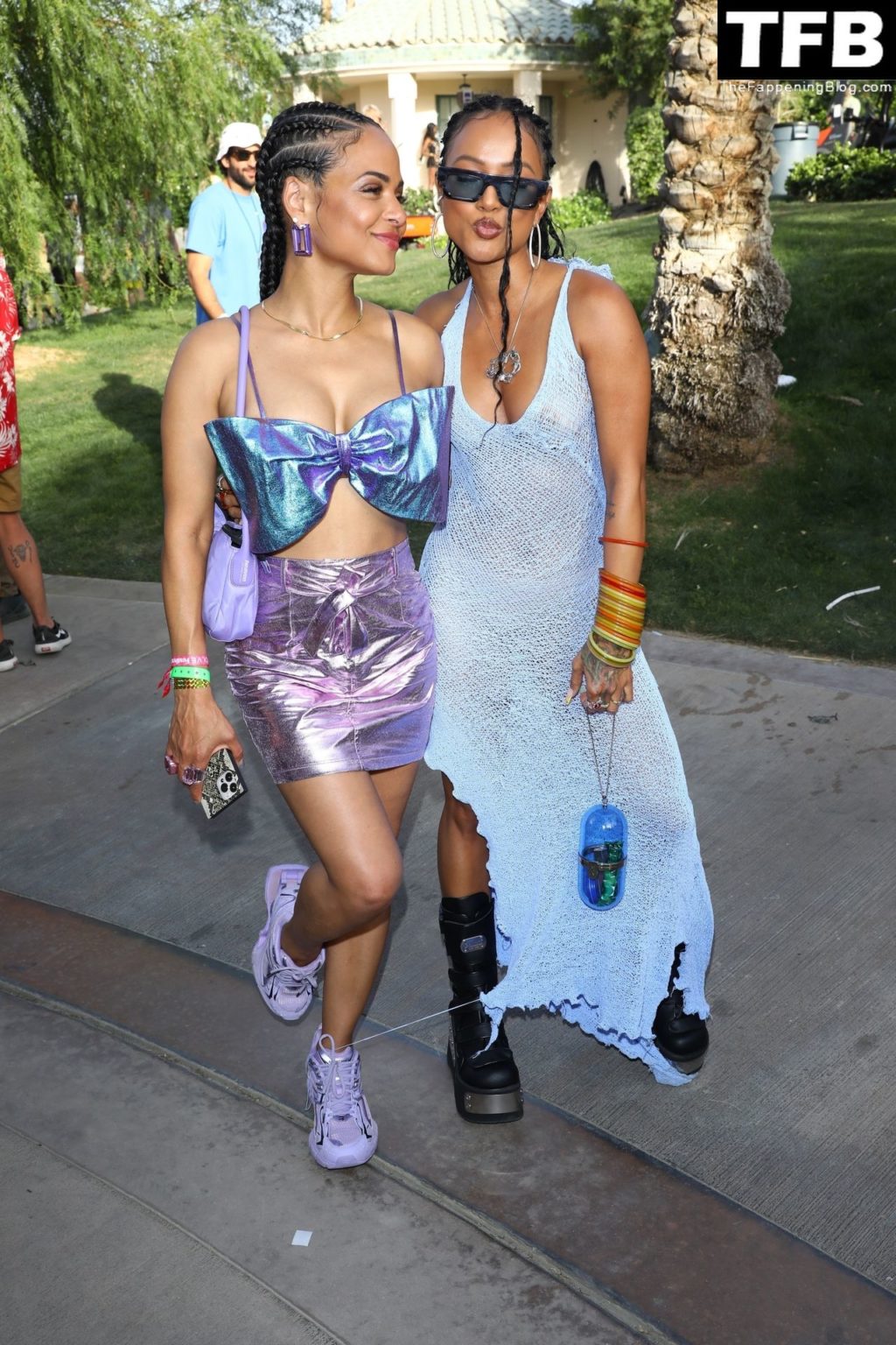 Karrueche Tran See Through Nudity The Fappening Blog 28 1024x1536 - Karrueche Tran Shows Her Nude Tits as She Steps Out at Revolve Fest During Coachella (82 Photos)