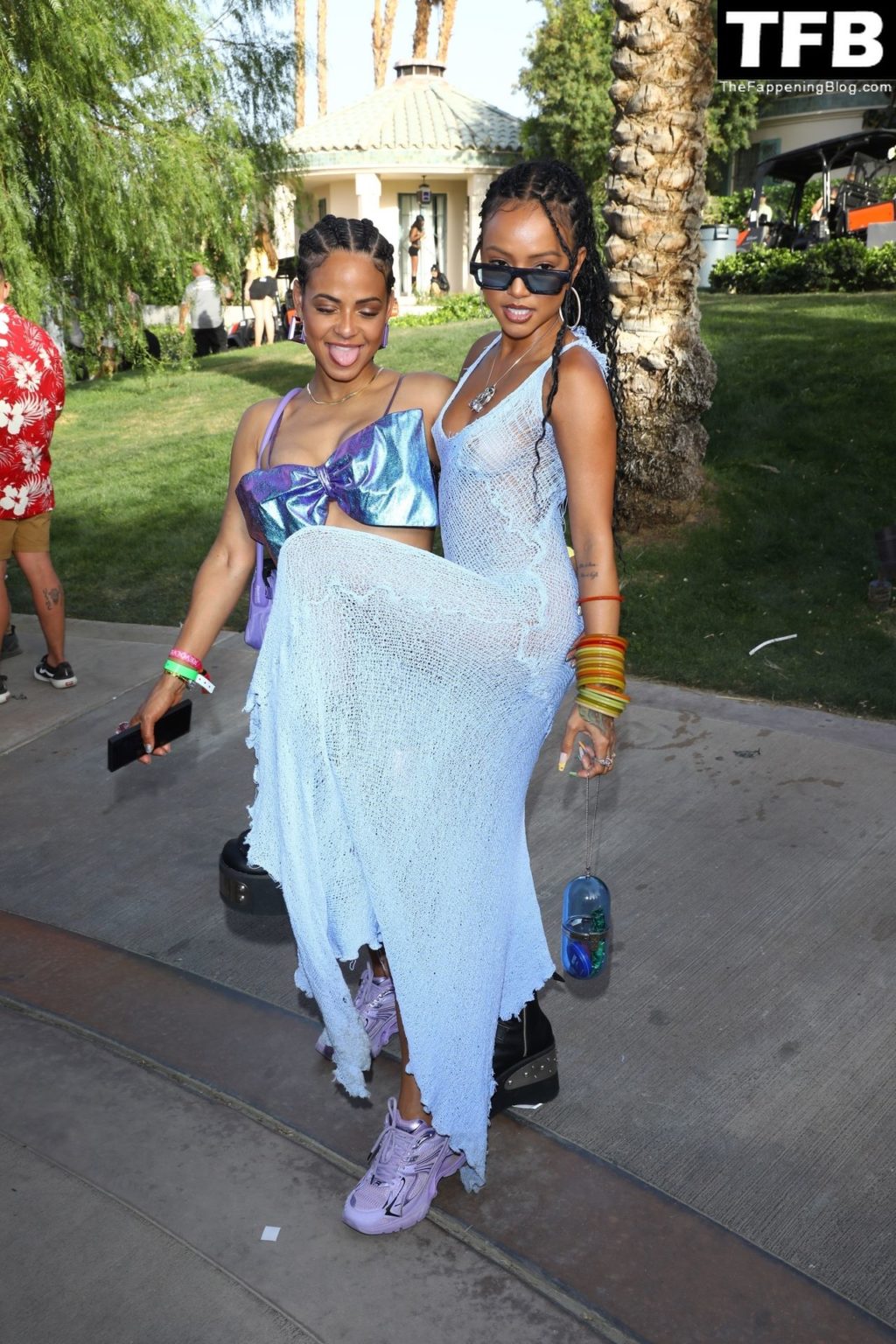 Karrueche Tran See Through Nudity The Fappening Blog 34 1024x1536 - Karrueche Tran Shows Her Nude Tits as She Steps Out at Revolve Fest During Coachella (82 Photos)