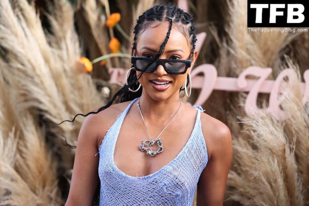 Karrueche Tran See Through Nudity The Fappening Blog 58 1024x683 - Karrueche Tran Shows Her Nude Tits as She Steps Out at Revolve Fest During Coachella (82 Photos)