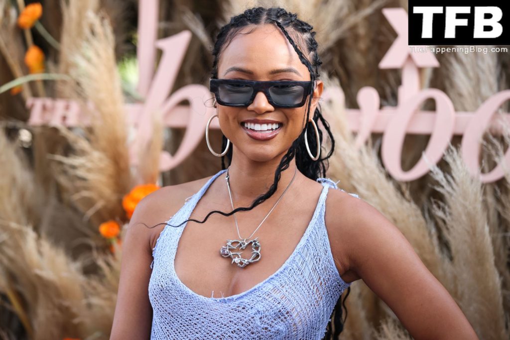 Karrueche Tran See Through Nudity The Fappening Blog 61 1024x683 - Karrueche Tran Shows Her Nude Tits as She Steps Out at Revolve Fest During Coachella (82 Photos)