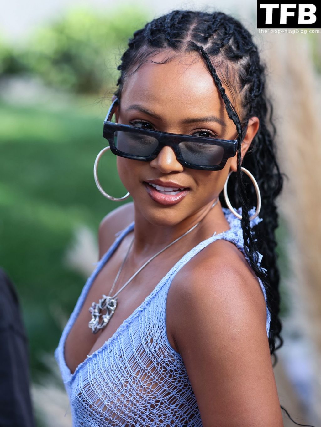 Karrueche Tran See Through Nudity The Fappening Blog 78 1024x1365 - Karrueche Tran Shows Her Nude Tits as She Steps Out at Revolve Fest During Coachella (82 Photos)