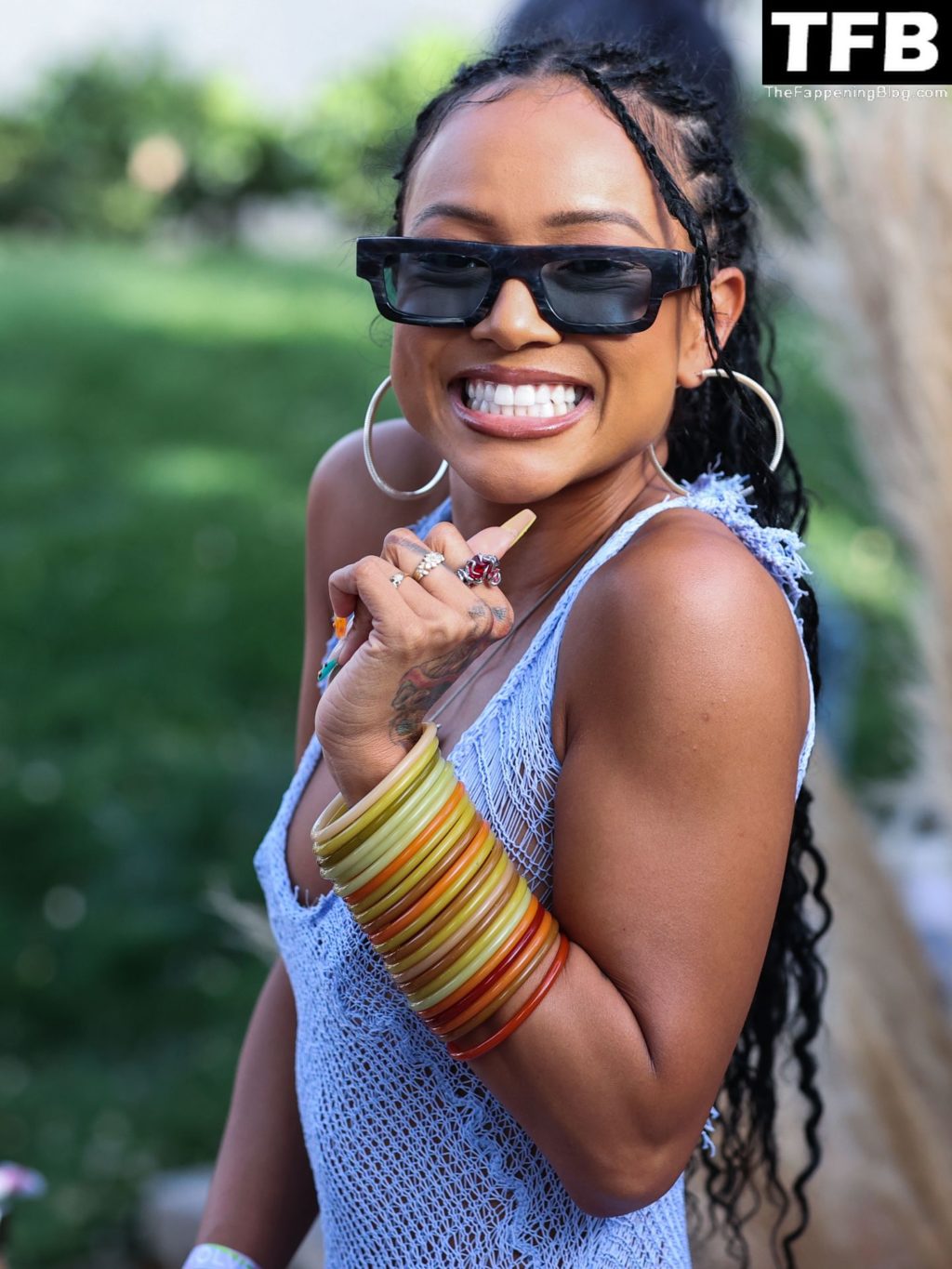 Karrueche Tran See Through Nudity The Fappening Blog 79 1024x1365 - Karrueche Tran Shows Her Nude Tits as She Steps Out at Revolve Fest During Coachella (82 Photos)