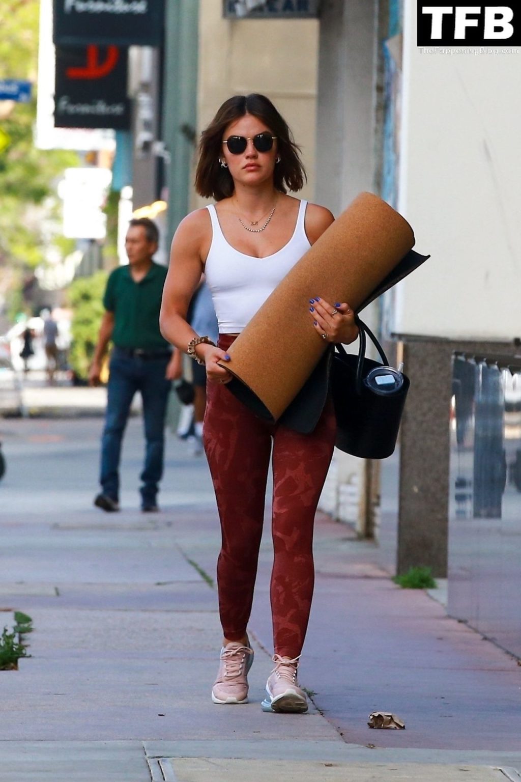 Lucy Hale Sexy The Fappening Blog 2 2 1024x1536 - Lucy Hale Brings Her Own Mat to a Yoga Class in WeHo (12 Photos)