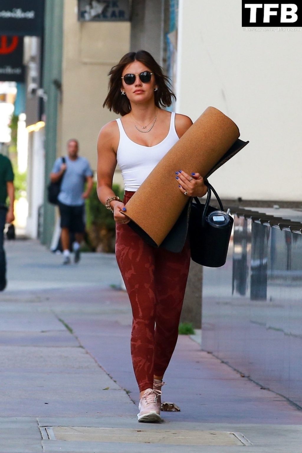 Lucy Hale Sexy The Fappening Blog 5 2 1024x1536 - Lucy Hale Brings Her Own Mat to a Yoga Class in WeHo (12 Photos)
