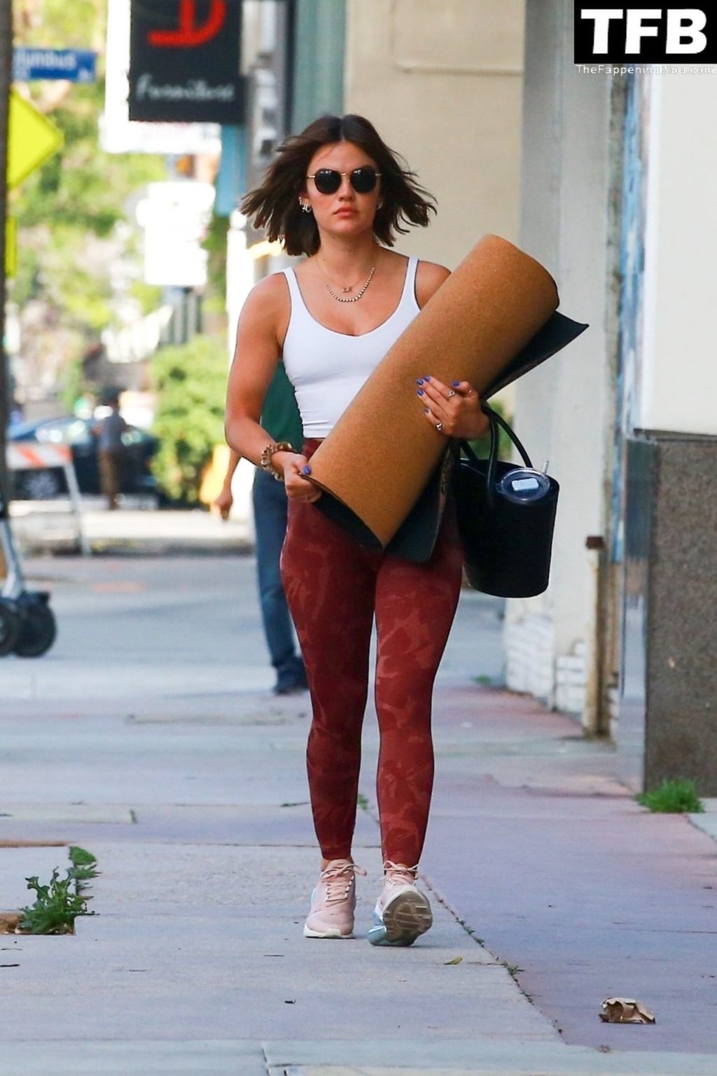 Lucy Hale Sexy The Fappening Blog 9 2 1024x1536 - Lucy Hale Brings Her Own Mat to a Yoga Class in WeHo (12 Photos)