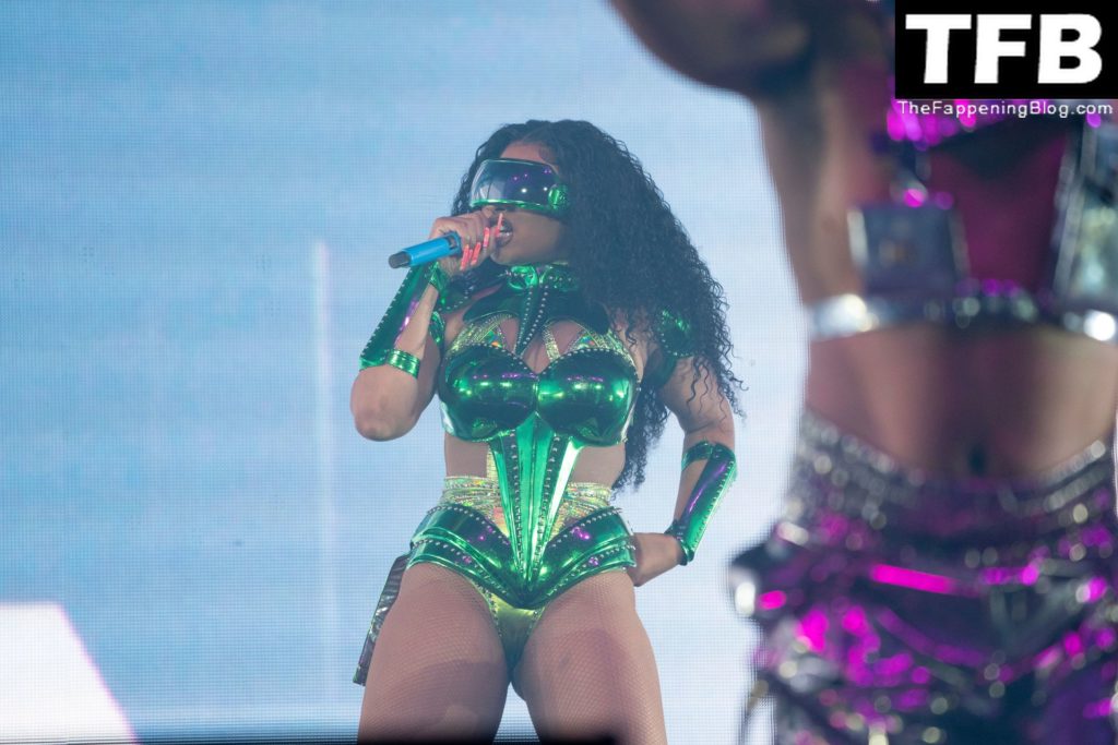 Megan Thee Stallion Sexy The Fappening Blog 1 1024x683 - Megan Thee Stallion Displays Her Curvy Body as She Performs at the Coachella Music & Arts Festival (27 Photos)
