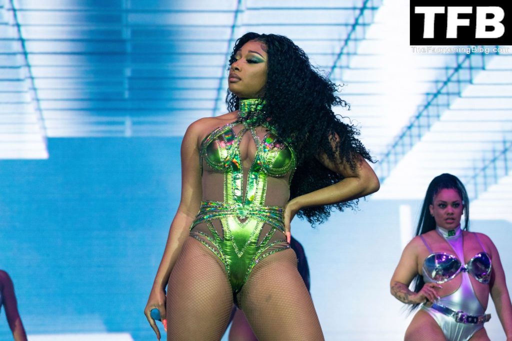 Megan Thee Stallion Sexy The Fappening Blog 10 1024x683 - Megan Thee Stallion Displays Her Curvy Body as She Performs at the Coachella Music & Arts Festival (27 Photos)