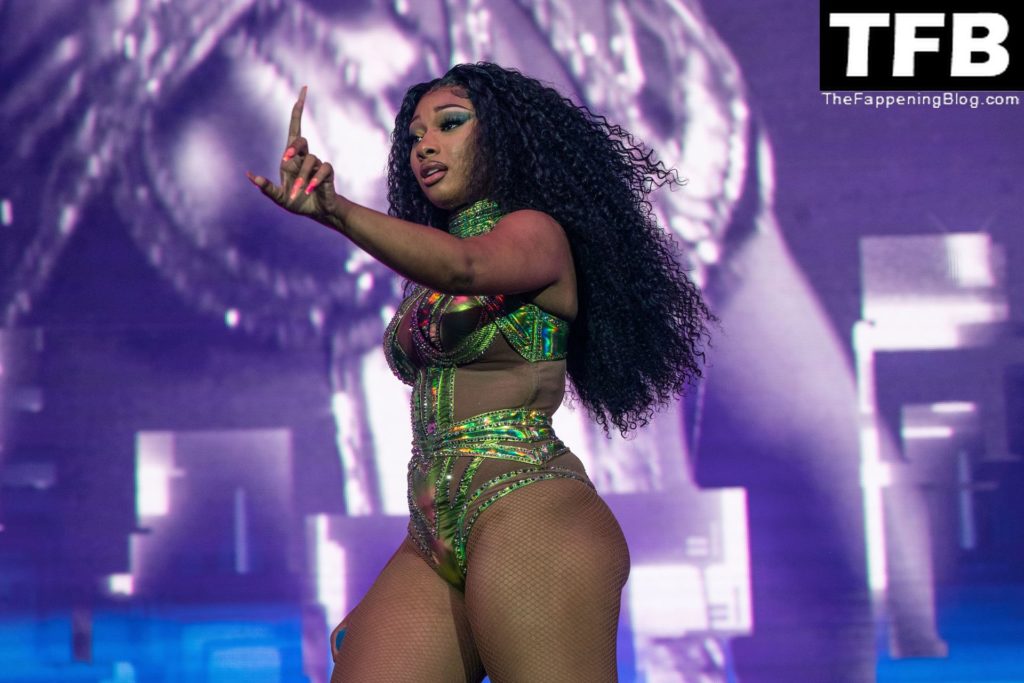 Megan Thee Stallion Sexy The Fappening Blog 18 1024x683 - Megan Thee Stallion Displays Her Curvy Body as She Performs at the Coachella Music & Arts Festival (27 Photos)