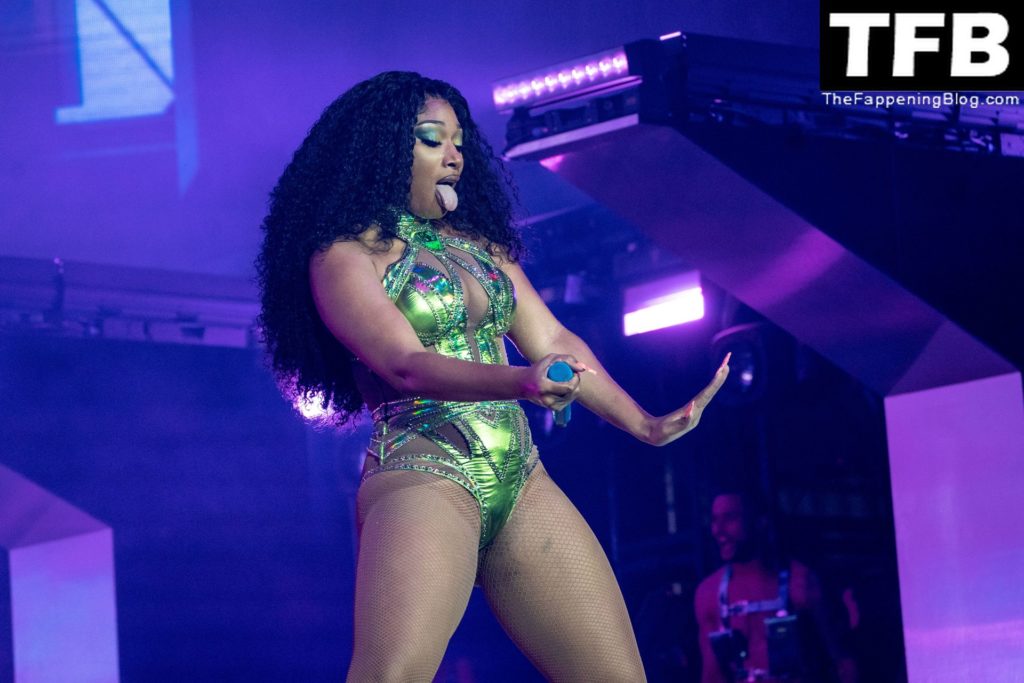 Megan Thee Stallion Sexy The Fappening Blog 22 1024x683 - Megan Thee Stallion Displays Her Curvy Body as She Performs at the Coachella Music & Arts Festival (27 Photos)