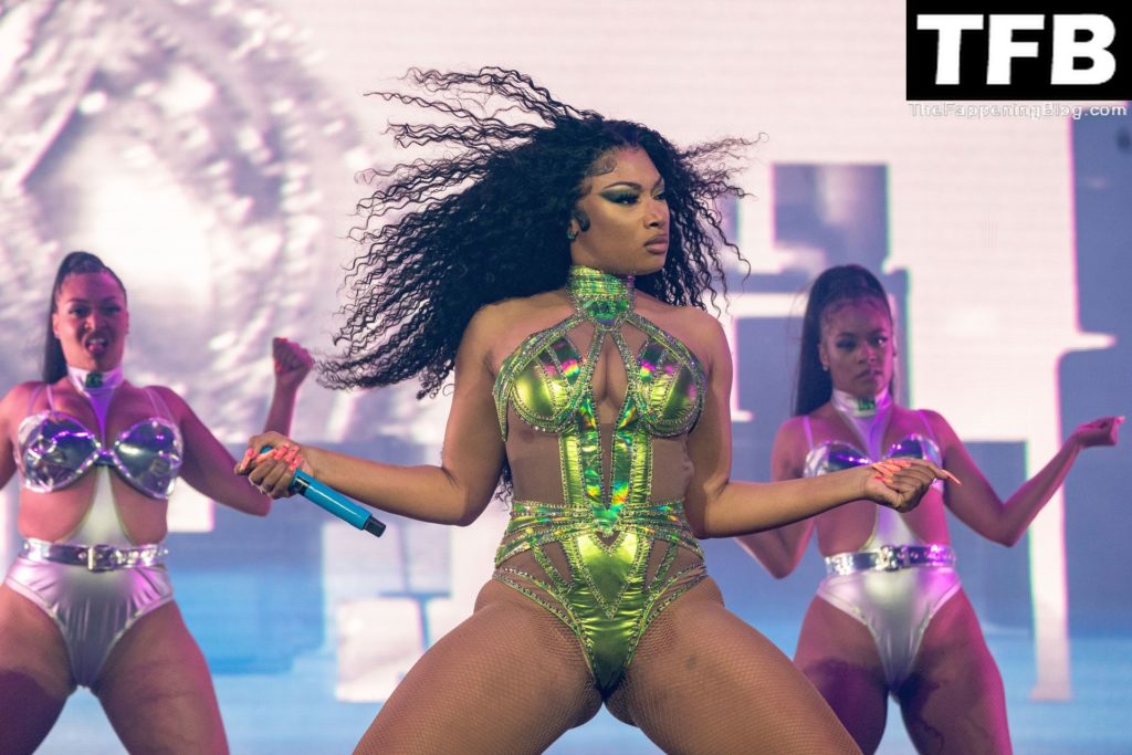 Megan Thee Stallion Sexy The Fappening Blog 23 1024x683 - Megan Thee Stallion Displays Her Curvy Body as She Performs at the Coachella Music & Arts Festival (27 Photos)