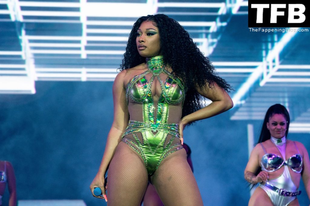 Megan Thee Stallion Sexy The Fappening Blog 25 1024x683 - Megan Thee Stallion Displays Her Curvy Body as She Performs at the Coachella Music & Arts Festival (27 Photos)