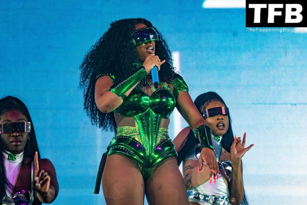 Megan Thee Stallion Sexy The Fappening Blog 26 1024x683 - Megan Thee Stallion Displays Her Curvy Body as She Performs at the Coachella Music & Arts Festival (27 Photos)