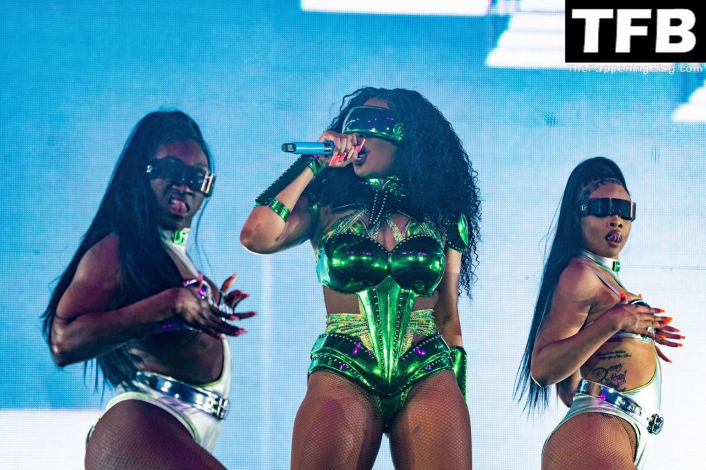 Megan Thee Stallion Sexy The Fappening Blog 5 1024x683 - Megan Thee Stallion Displays Her Curvy Body as She Performs at the Coachella Music & Arts Festival (27 Photos)
