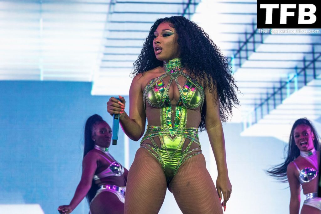 Megan Thee Stallion Sexy The Fappening Blog 7 1024x683 - Megan Thee Stallion Displays Her Curvy Body as She Performs at the Coachella Music & Arts Festival (27 Photos)
