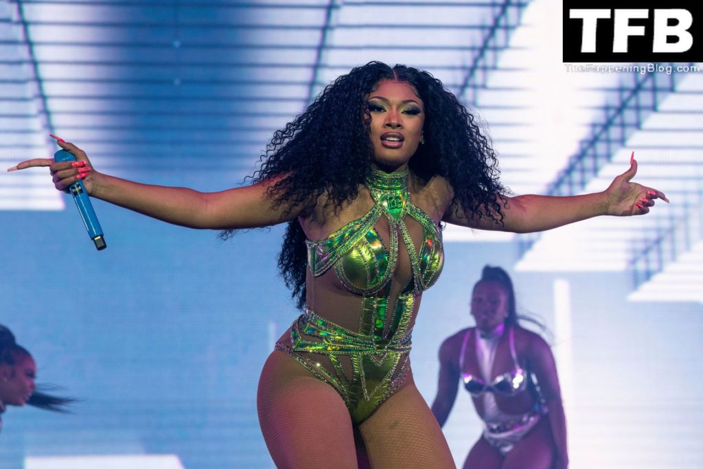 Megan Thee Stallion Sexy The Fappening Blog 9 1024x683 - Megan Thee Stallion Displays Her Curvy Body as She Performs at the Coachella Music & Arts Festival (27 Photos)