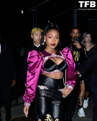 Normani Sexy The Fappening Blog 1 1 1024x1280 400x500 - Normani Flaunts Her Tits As She Attends the Standard Hotel Met Gala After Party (26 Photos)