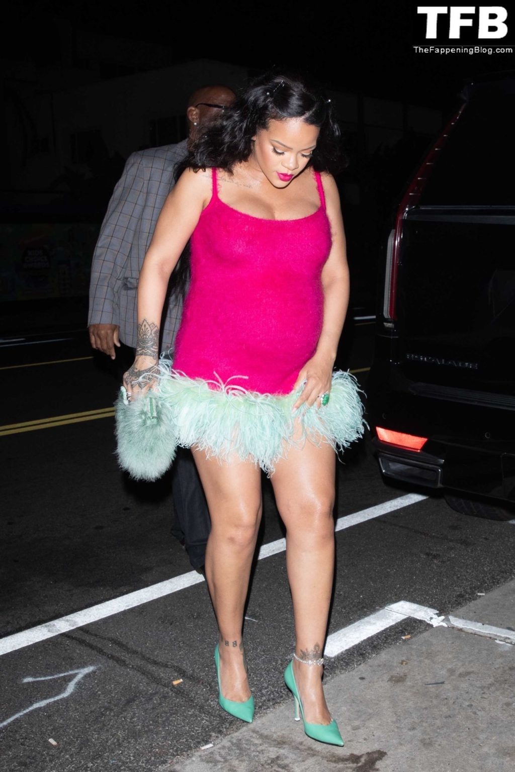 Rihanna Sexy The Fappening Blog 11 1024x1536 - Rihanna Puts Her Baby Bump on Display Grabbing Dinner at Giorgio Baldi (100 Photos)