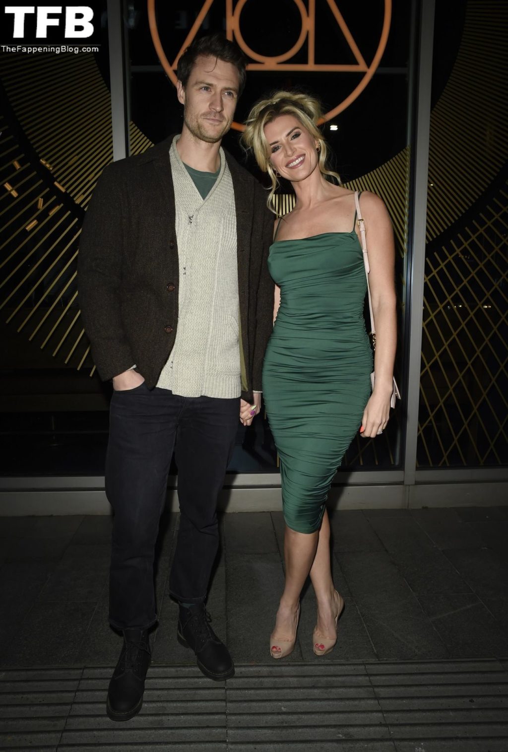 Sarah Jayne Dunn Sexy The Fappening Blog 14 1024x1515 - Sarah Jayne Dunn Looks Hot in a Green Dress Arriving at the Re-Launch of The Alchemist in Spinningfields (26 Photos)