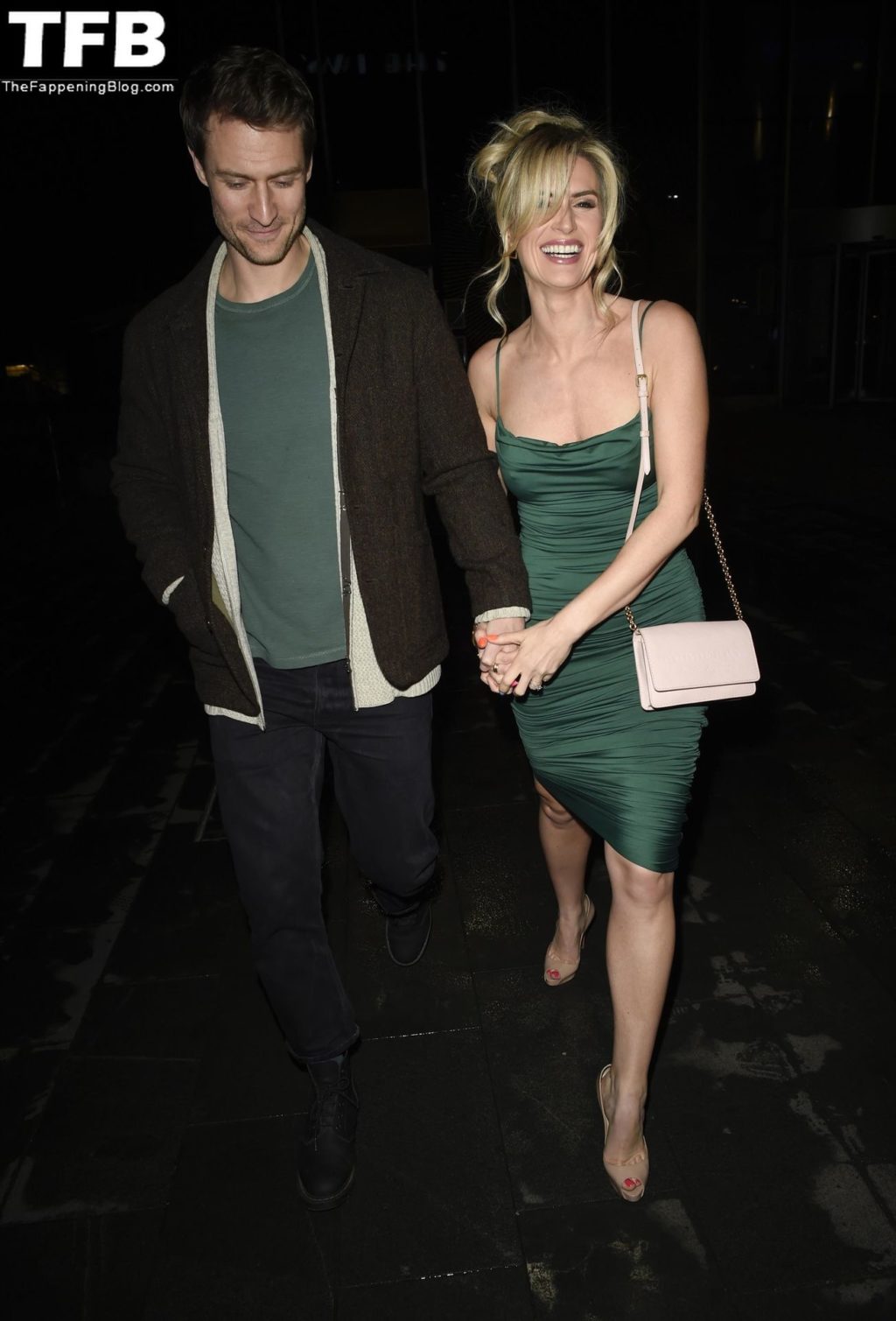 Sarah Jayne Dunn Sexy The Fappening Blog 6 1024x1509 - Sarah Jayne Dunn Looks Hot in a Green Dress Arriving at the Re-Launch of The Alchemist in Spinningfields (26 Photos)