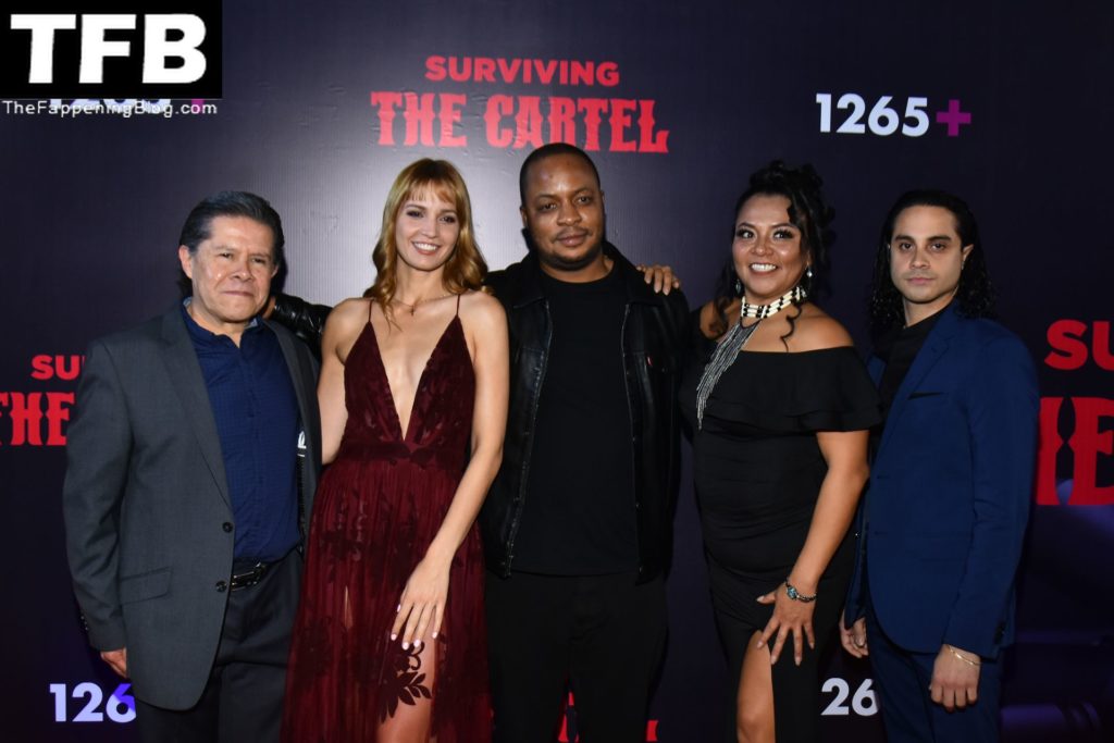 Alina Nastase Sexy The Fappening Blog 19 1024x683 - Alina Nastase Poses Braless at the “Surviving the Cartel” Premiere in Mexico (21 Photos)