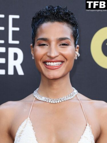Indya Moore Sexy The Fappening Blog 12 1024x1365 375x500 - Indya Moore Displays Her Sexy Tits & Legs at the 27th Annual Critics Choice Awards (22 Photos)