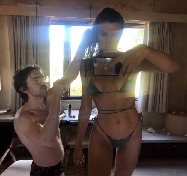 Irina Shayk Bikini Selfie TheFappening.Pro  624x587 - Irina Shayk Sexy In Tiny Bikini (3 Photos And GIF)