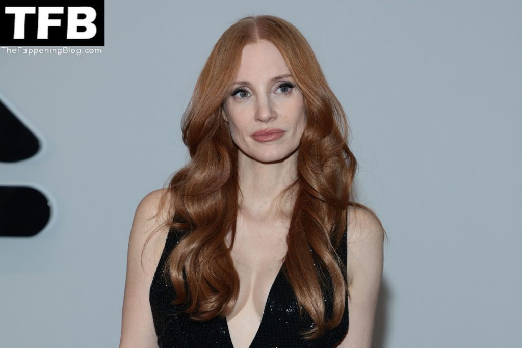 Jessica Chastain Sexy The Fappening Blog 10 1024x683 - Jessica Chastain Looks Hot at the Ralph Lauren Fall 2022 Fashion Show in NYC (68 Photos)