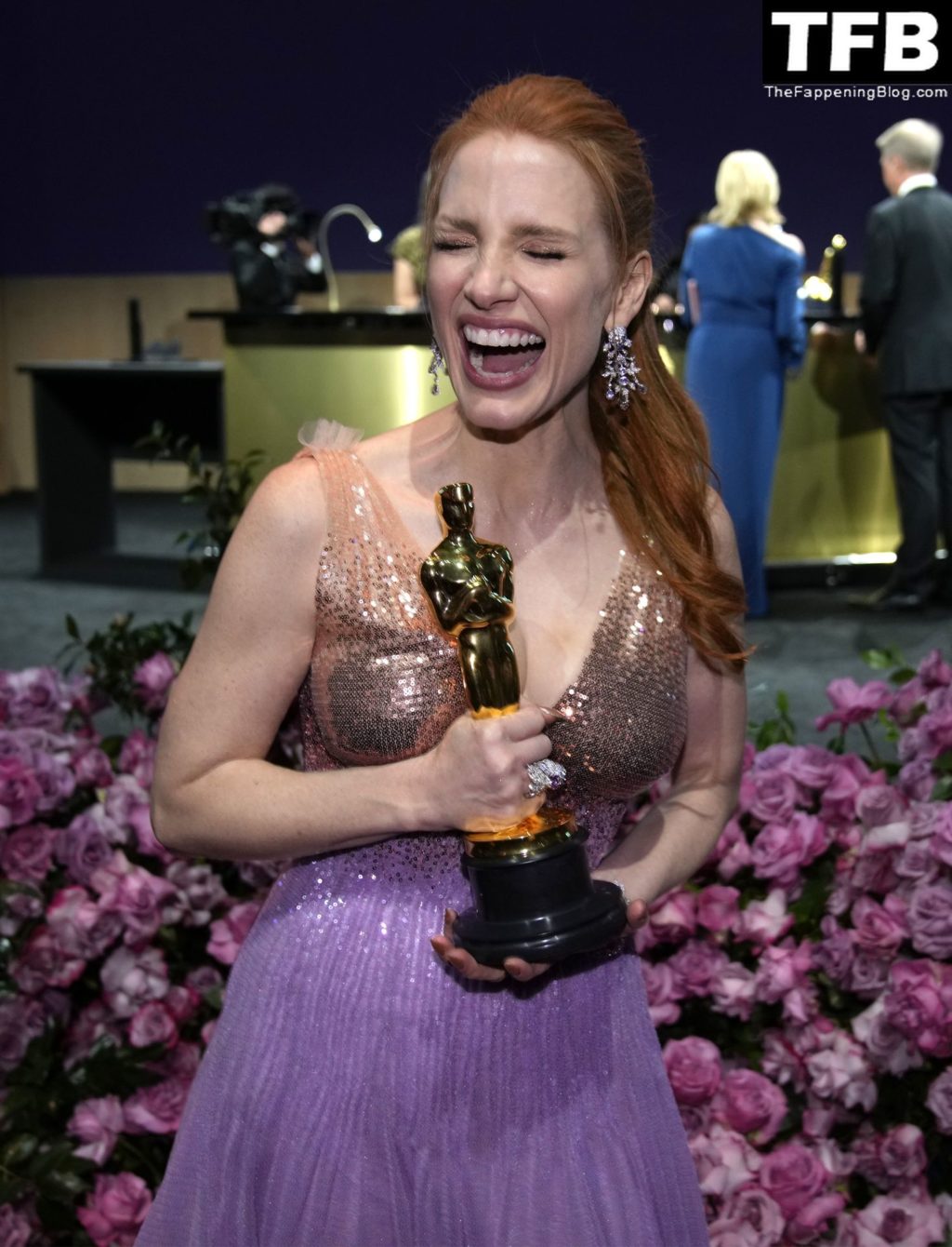 Jessica Chastain Sexy The Fappening Blog 74 1024x1340 - Jessica Chastain Poses With Her Oscar at the 94th Academy Awards (150 Photos)